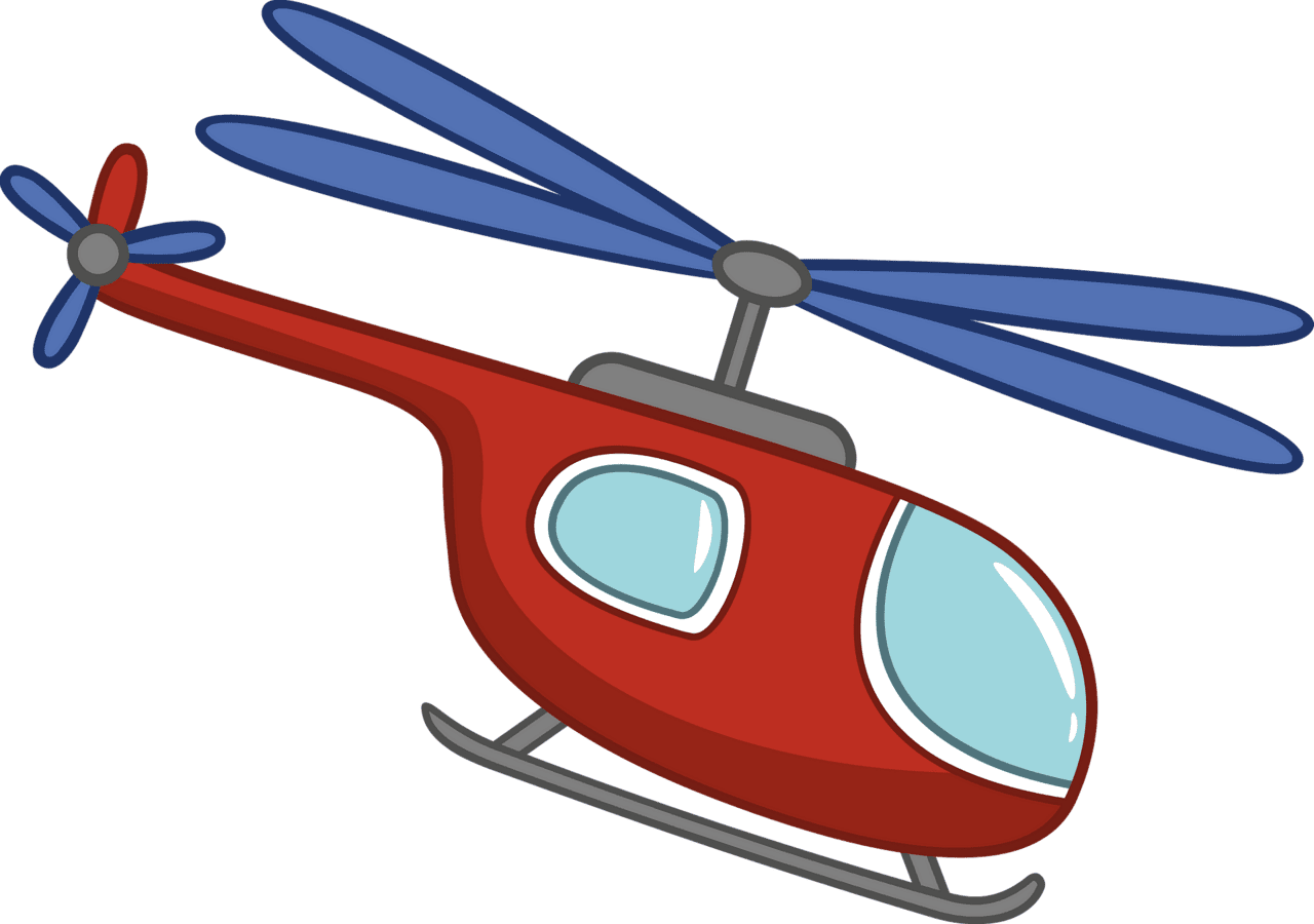 Helicopter vector clipart images