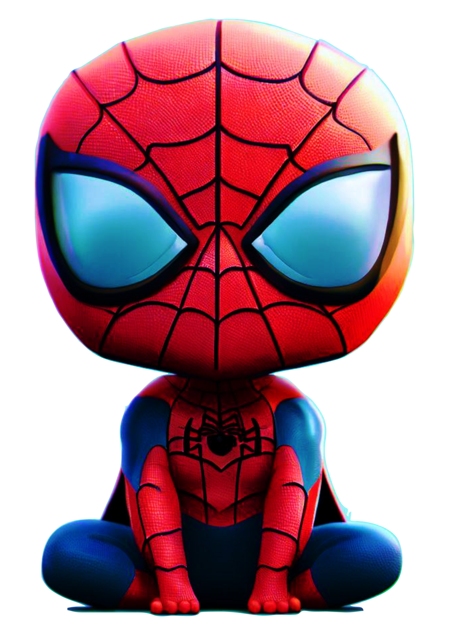 Homem anha spider man bonequinho cgi clipart image