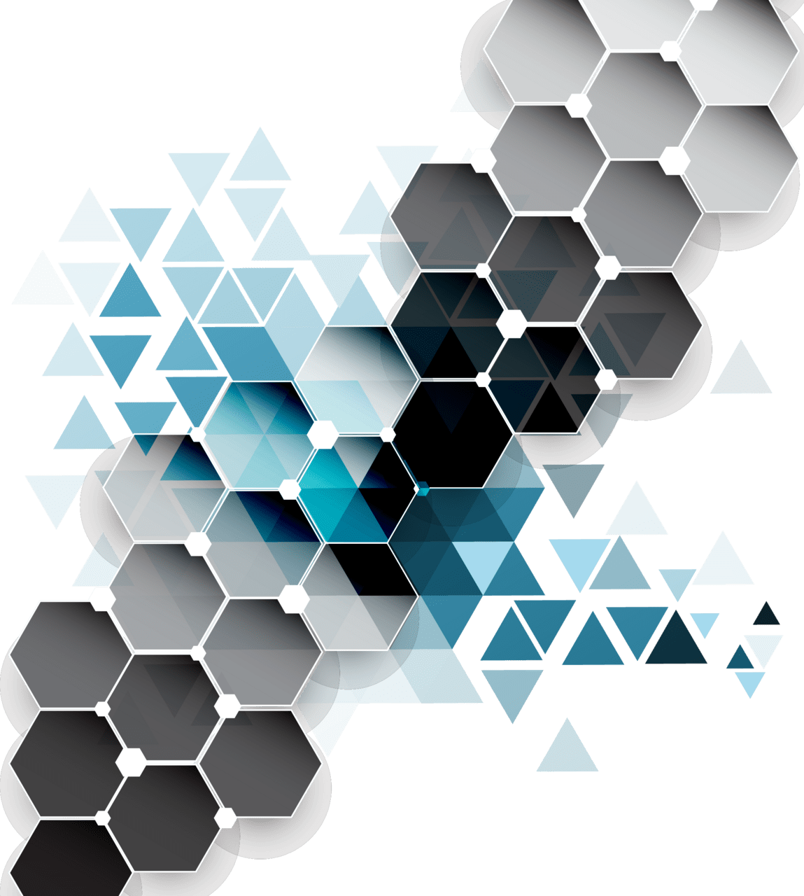 Honeycomb geometry vector diamond triangle colorful image hq clipart