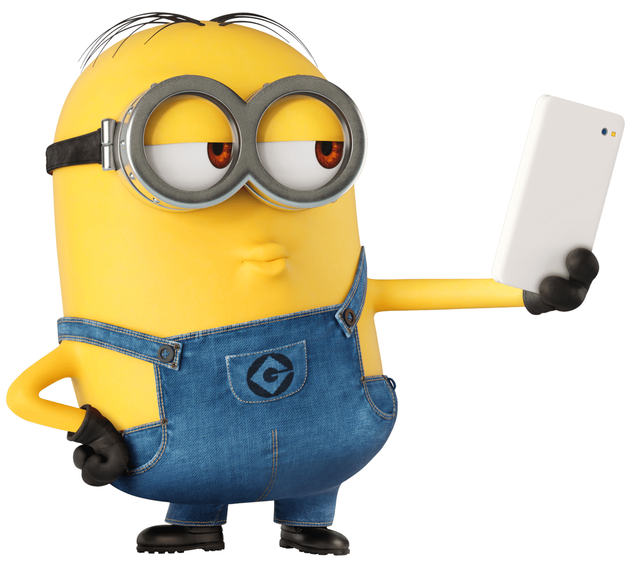 Minion selfie large image clipart