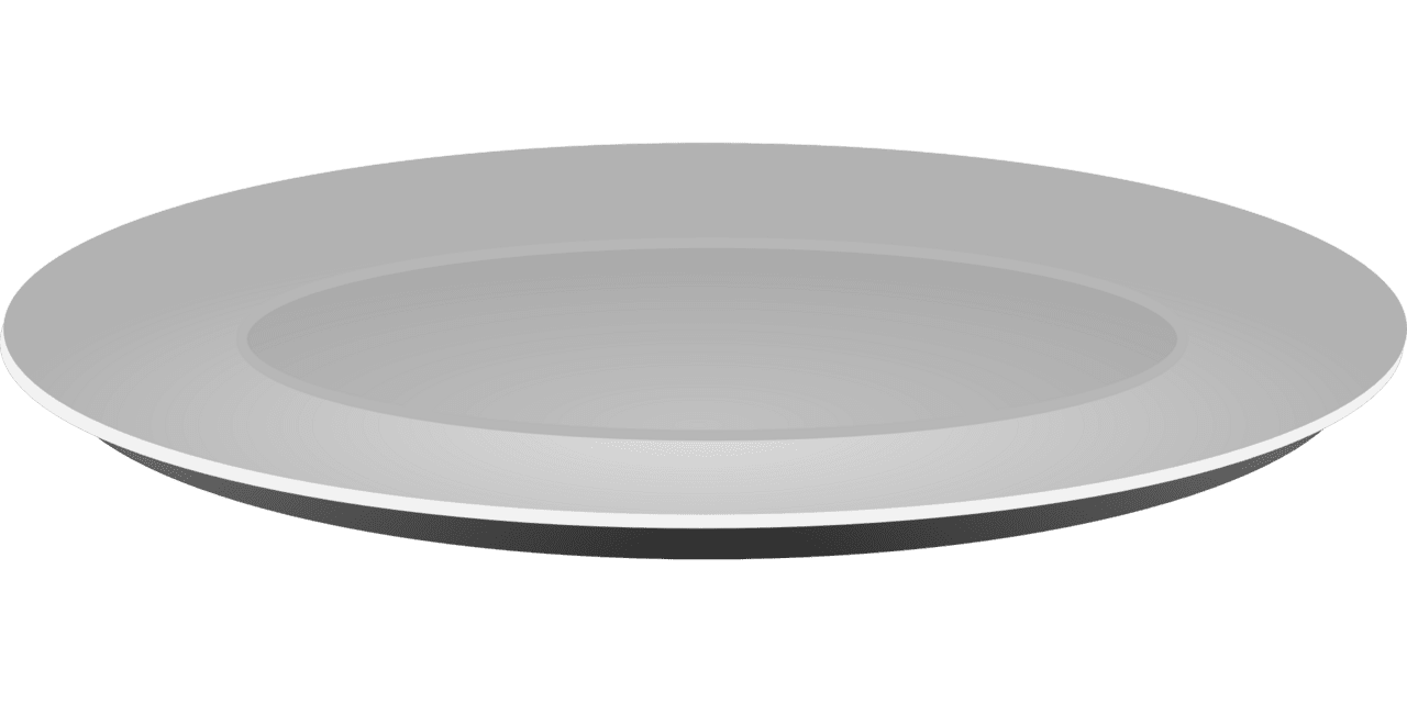 Dish plate image size clipart