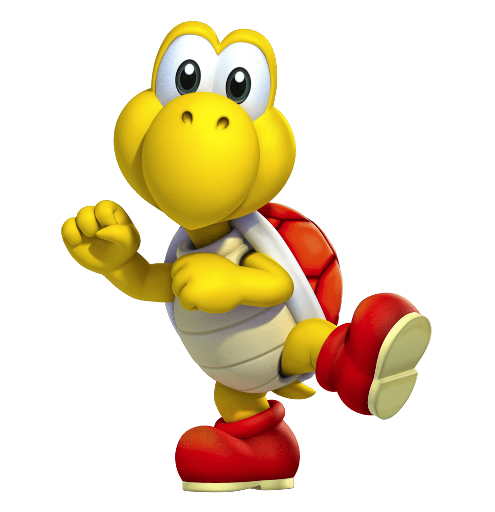 Super mario koopa troopa clipart logo