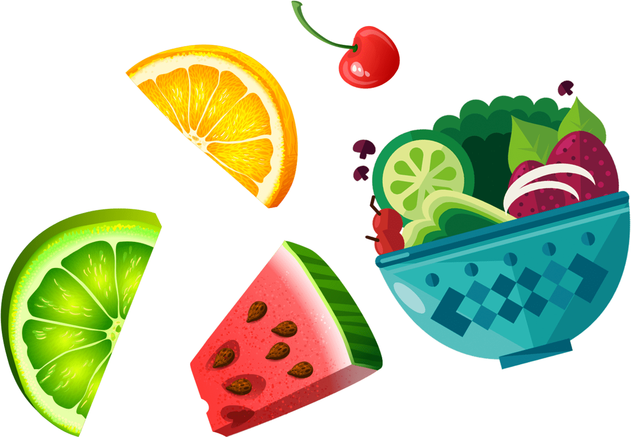 Picture raspberry clipart fruit salad cartoon image with no background