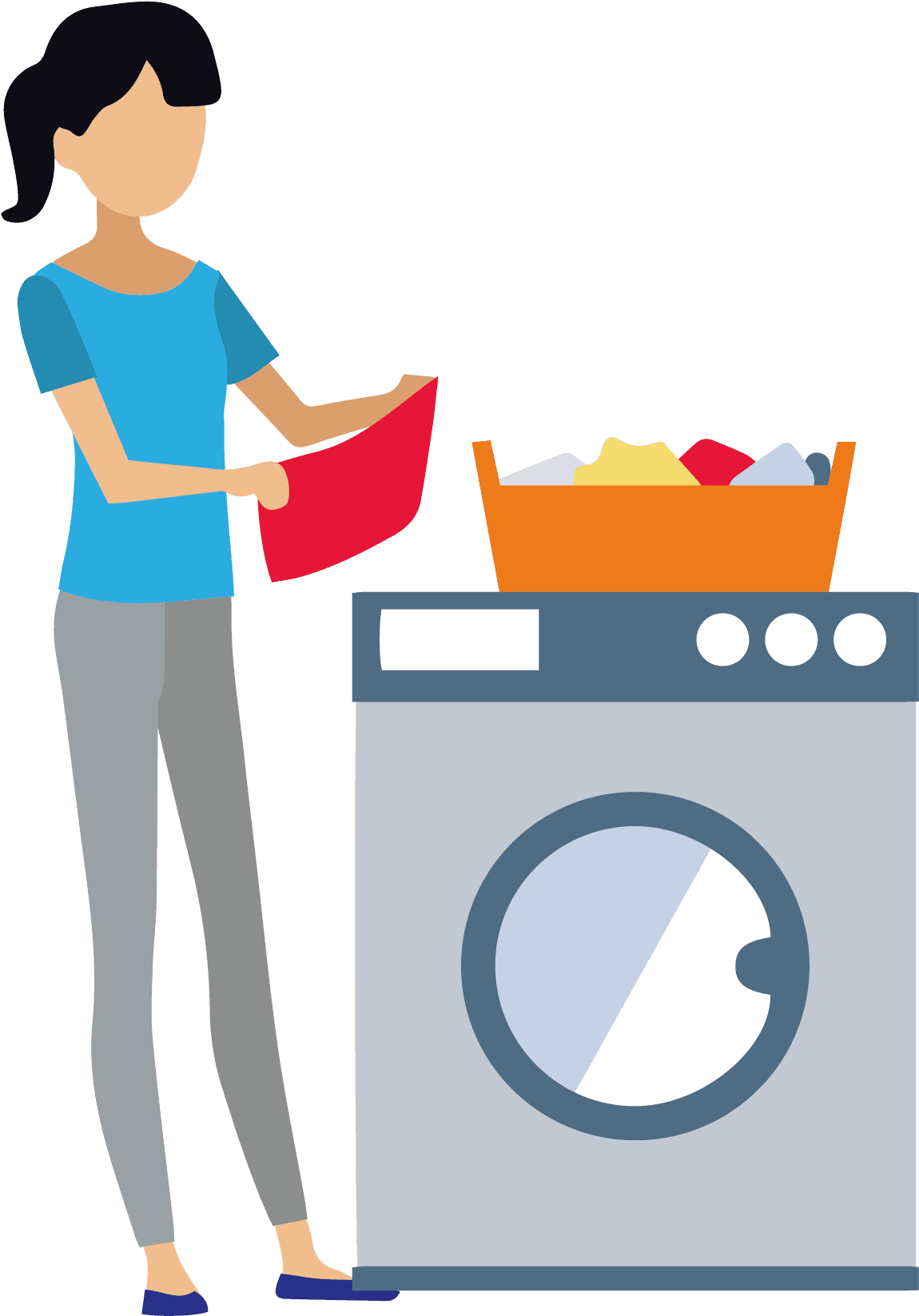 Laundry clipart logo