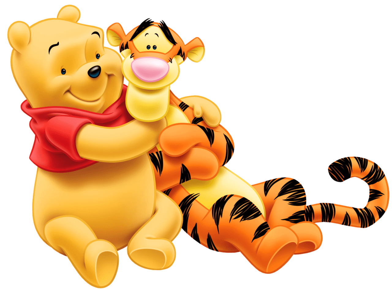 Pooh pin page clipart background