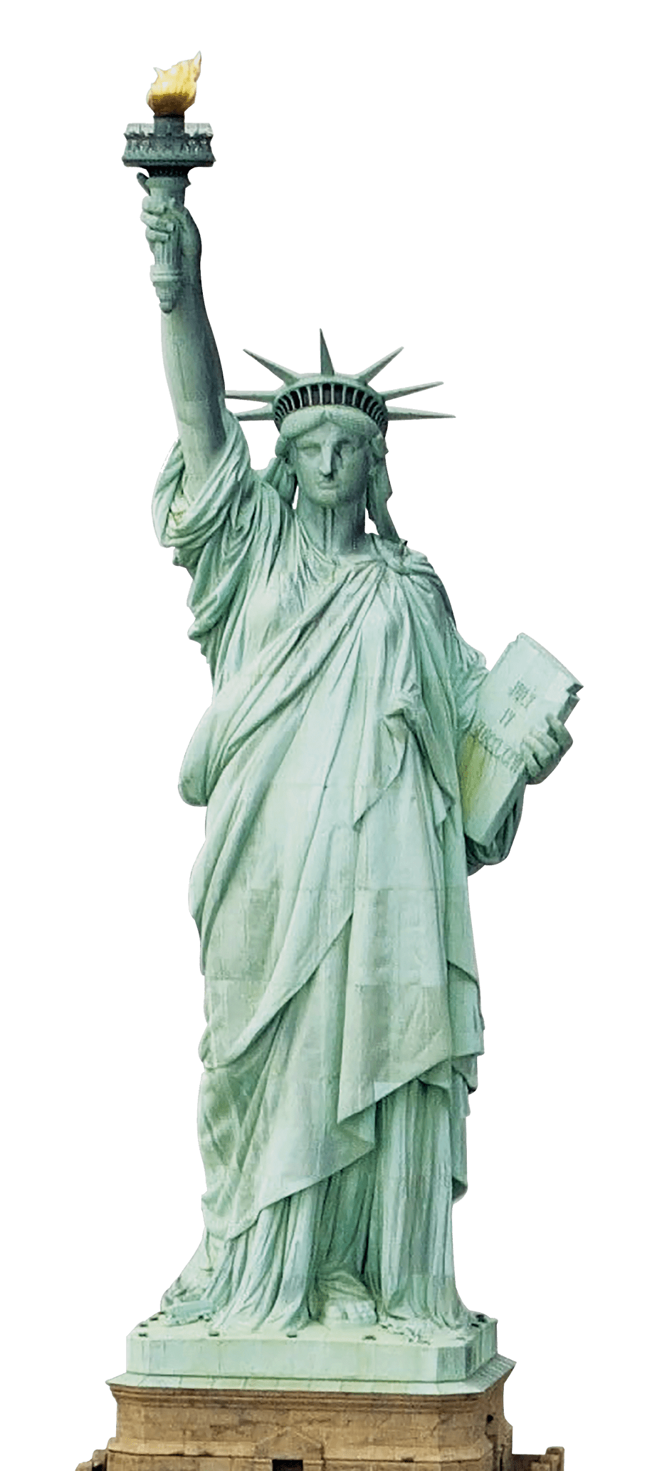 New york statue of liberty clipart image 3