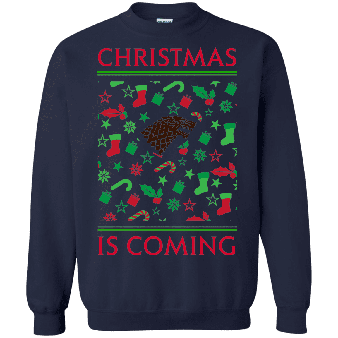 Game of thrones christmas is ing house stark ugly sweater check more https lapommenyc clipart transparent