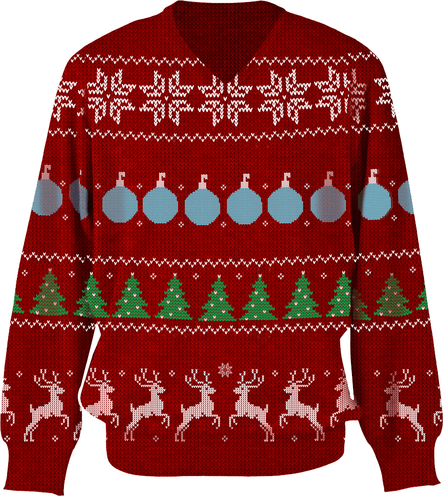 Ugly sweater image size clipart 3