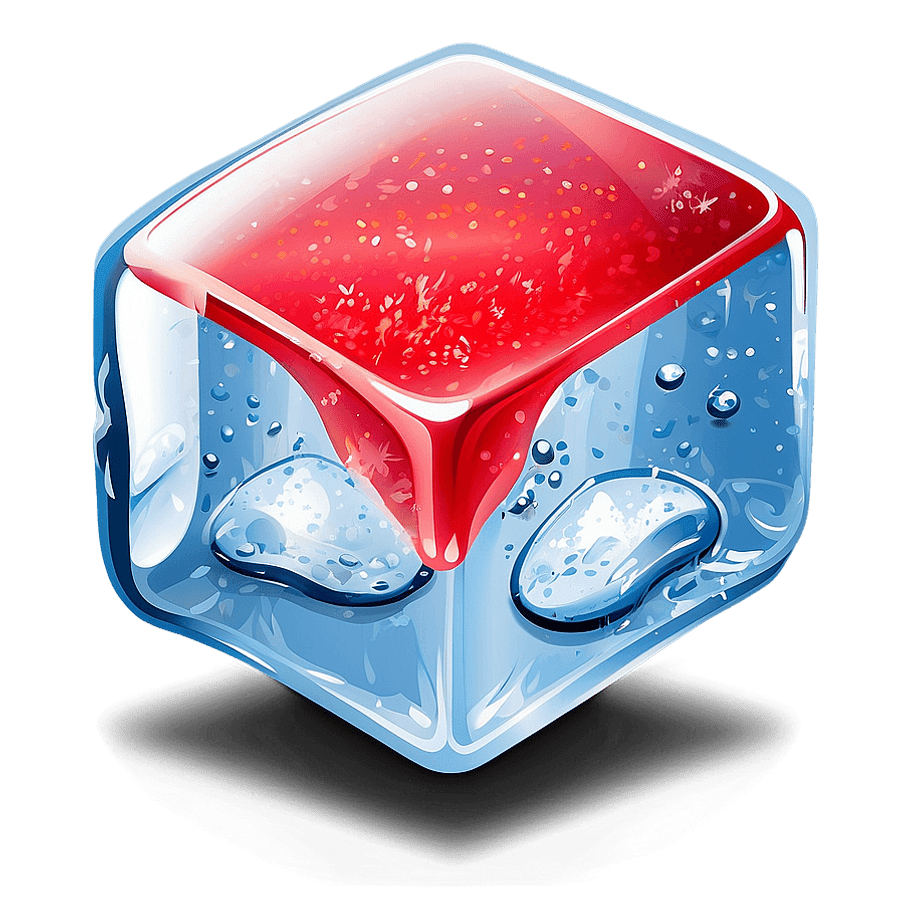 Ice cube clipart transparent 2