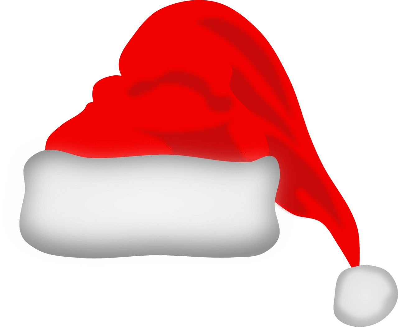 Santa claus hat clipart image