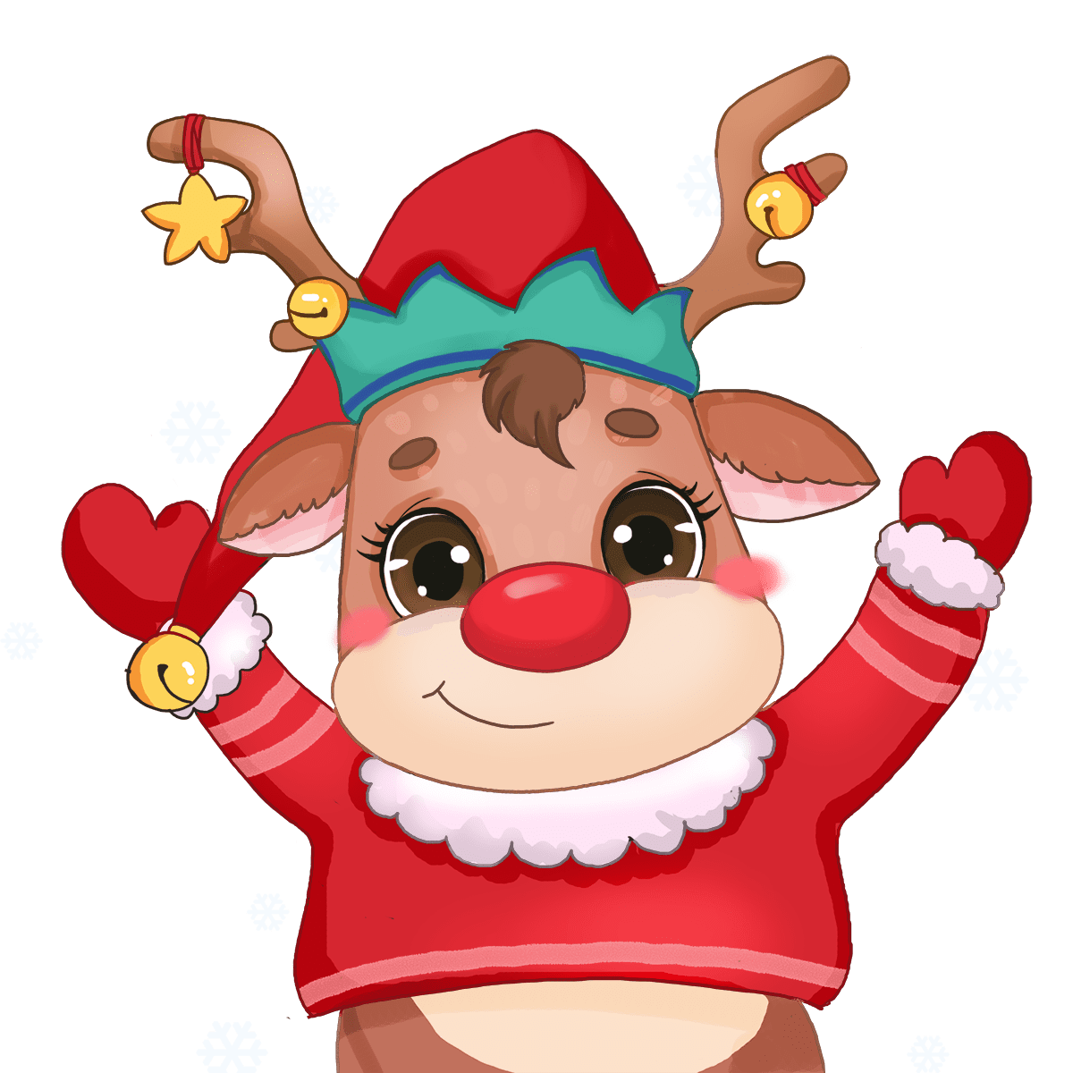 Rudolph pin page clipart background 2