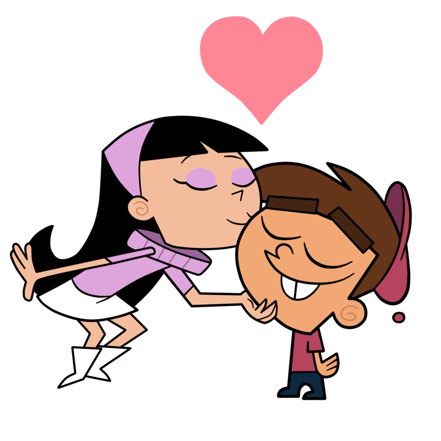 Kiss page clipart background 2