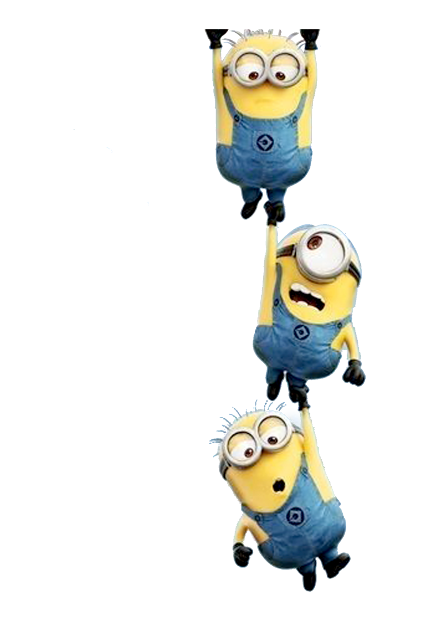 Minion page clipart vector