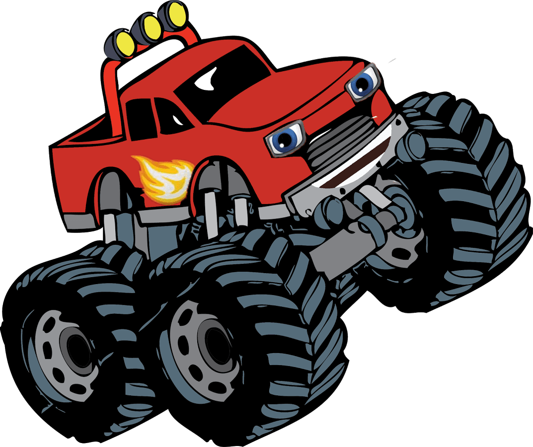 Monster truck hot wheels clipart free