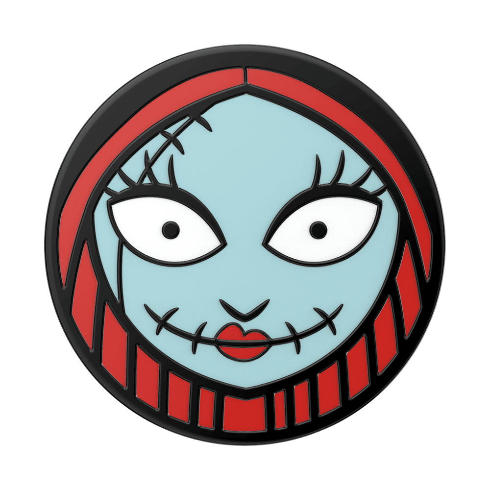 Nightmare before christmas enamel sally adhesive popgrip clipart free