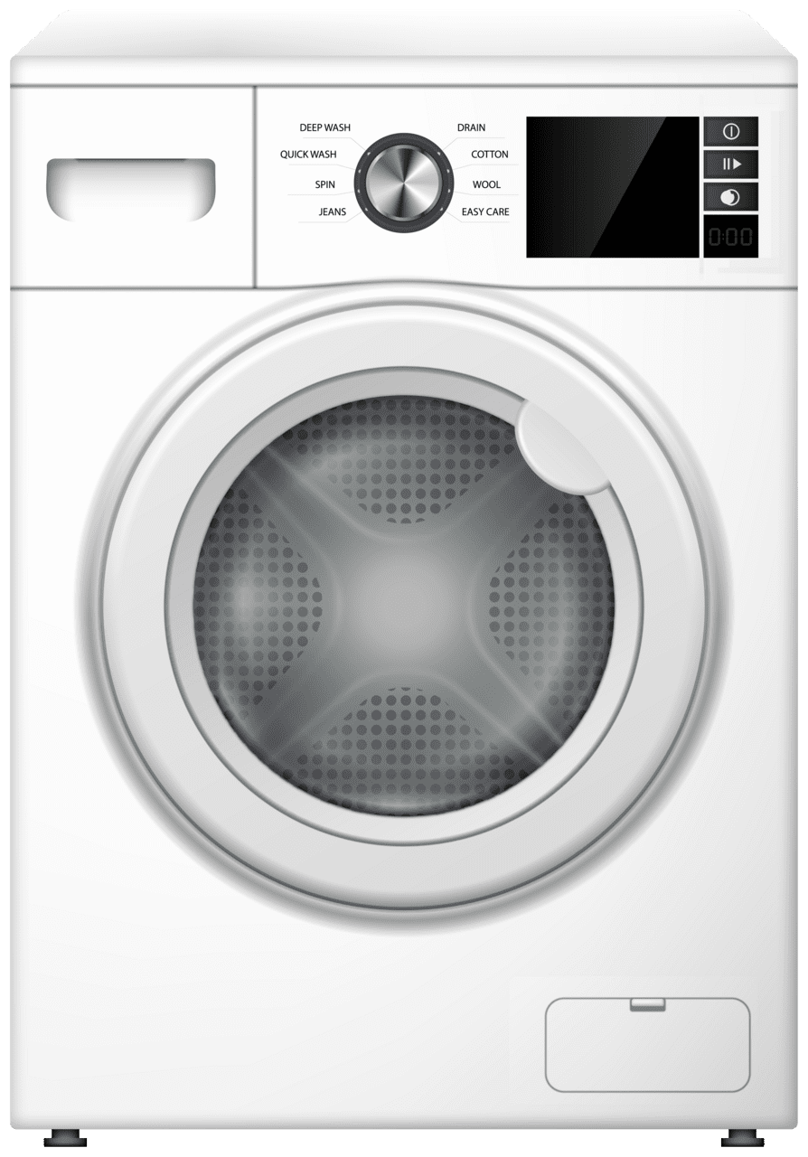 Laundry white washing machine clipart best vector