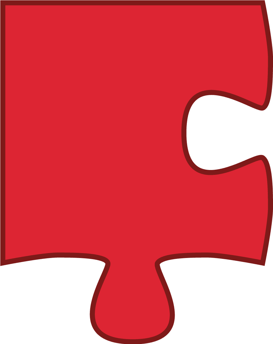 Puzzle piece pin page clipart clip art 2