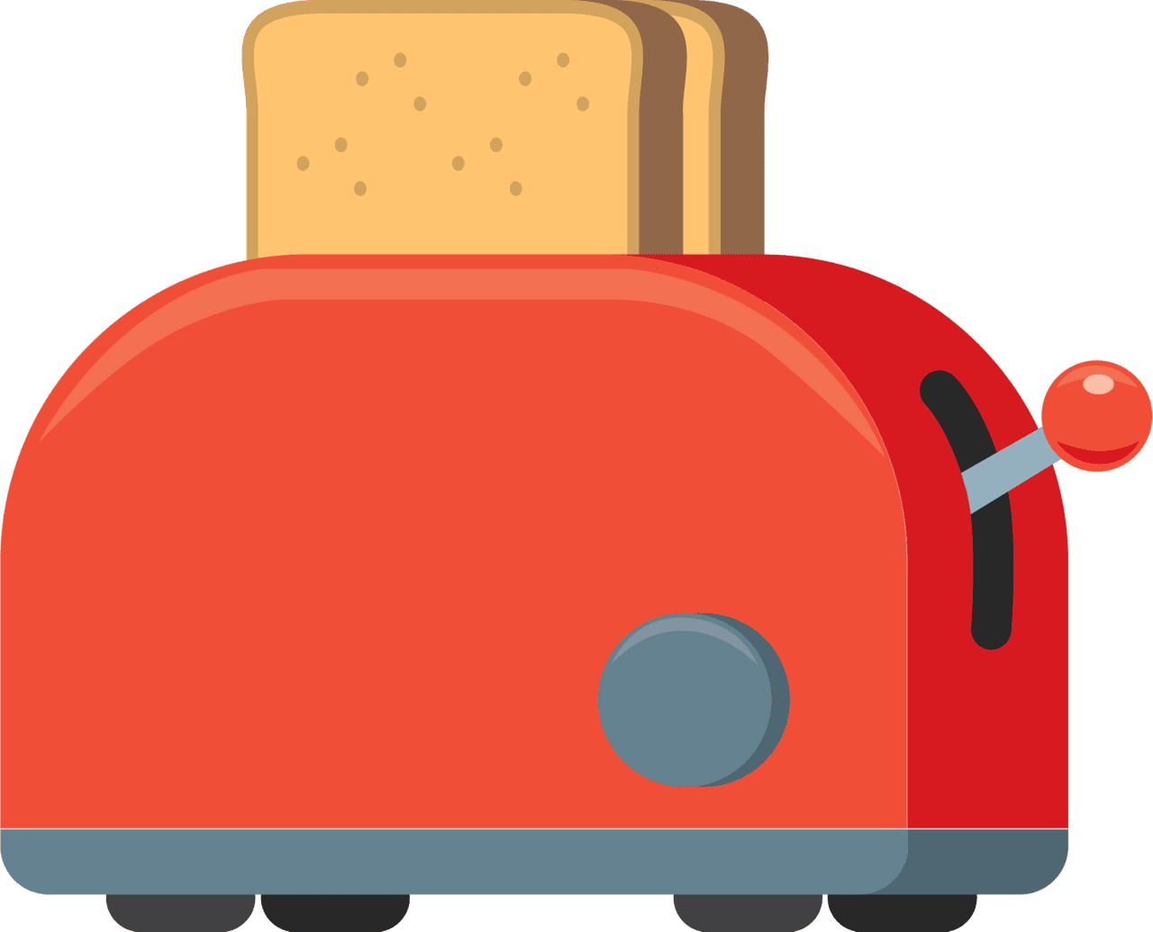 Toaster vector clipart images