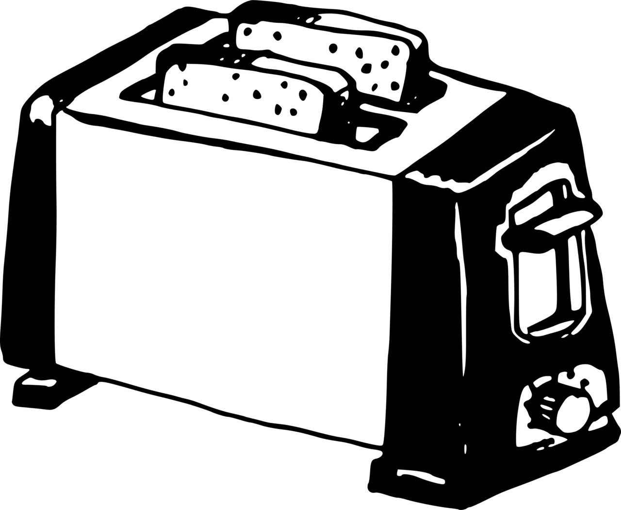 Toaster image size clipart 3