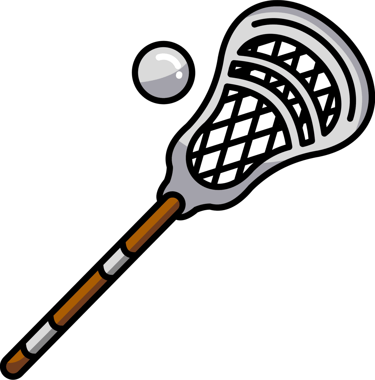 Lacrosse stick vector clipart images