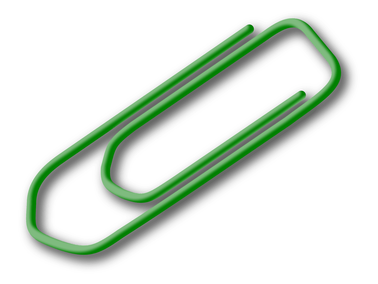 Paper clip green paperclip vector clipart images