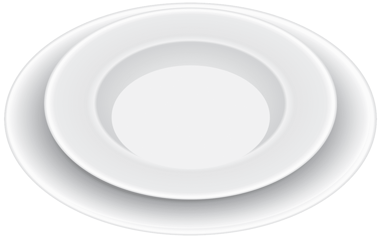 White plate clipart best transparent