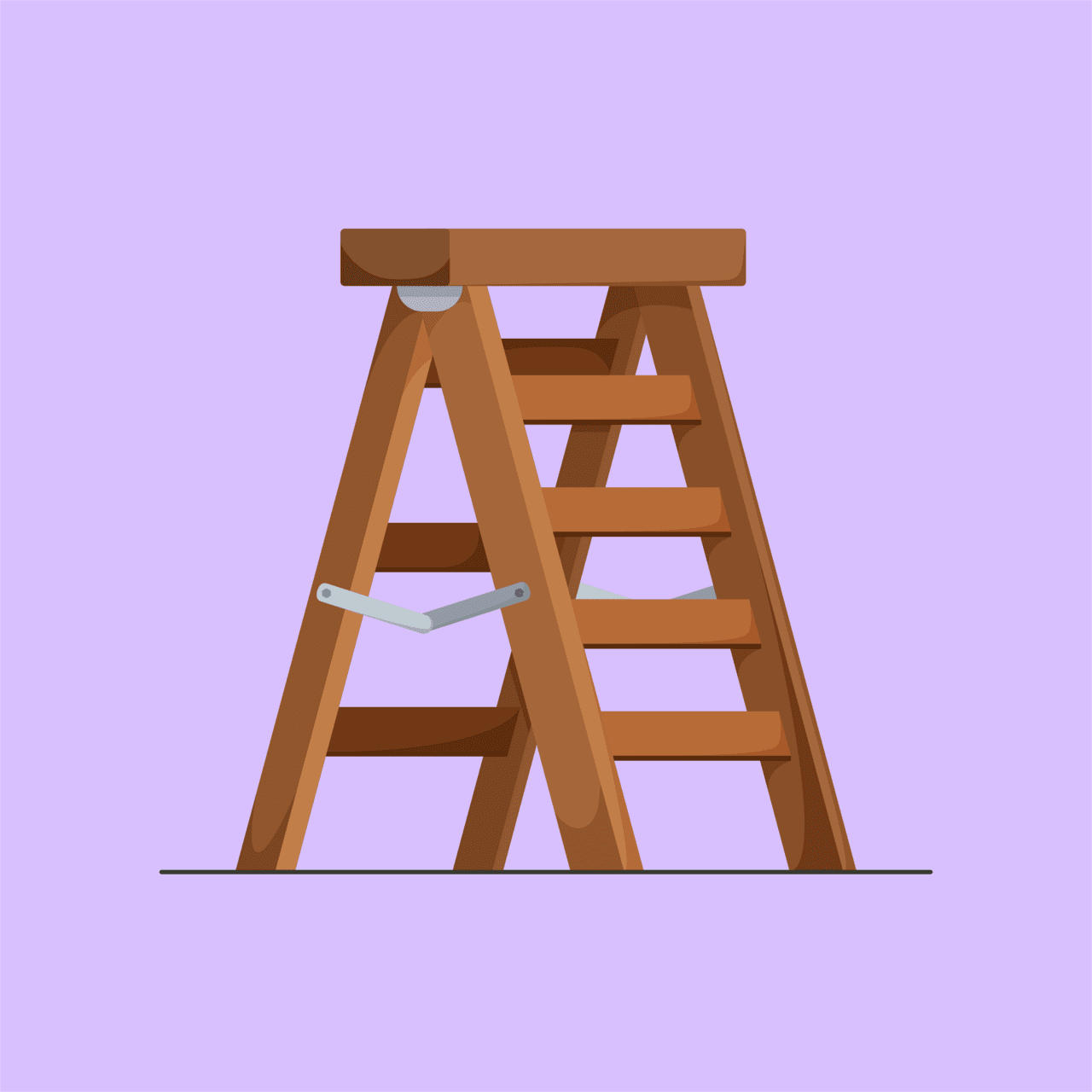 Small ladder by talal rafi clipart photo