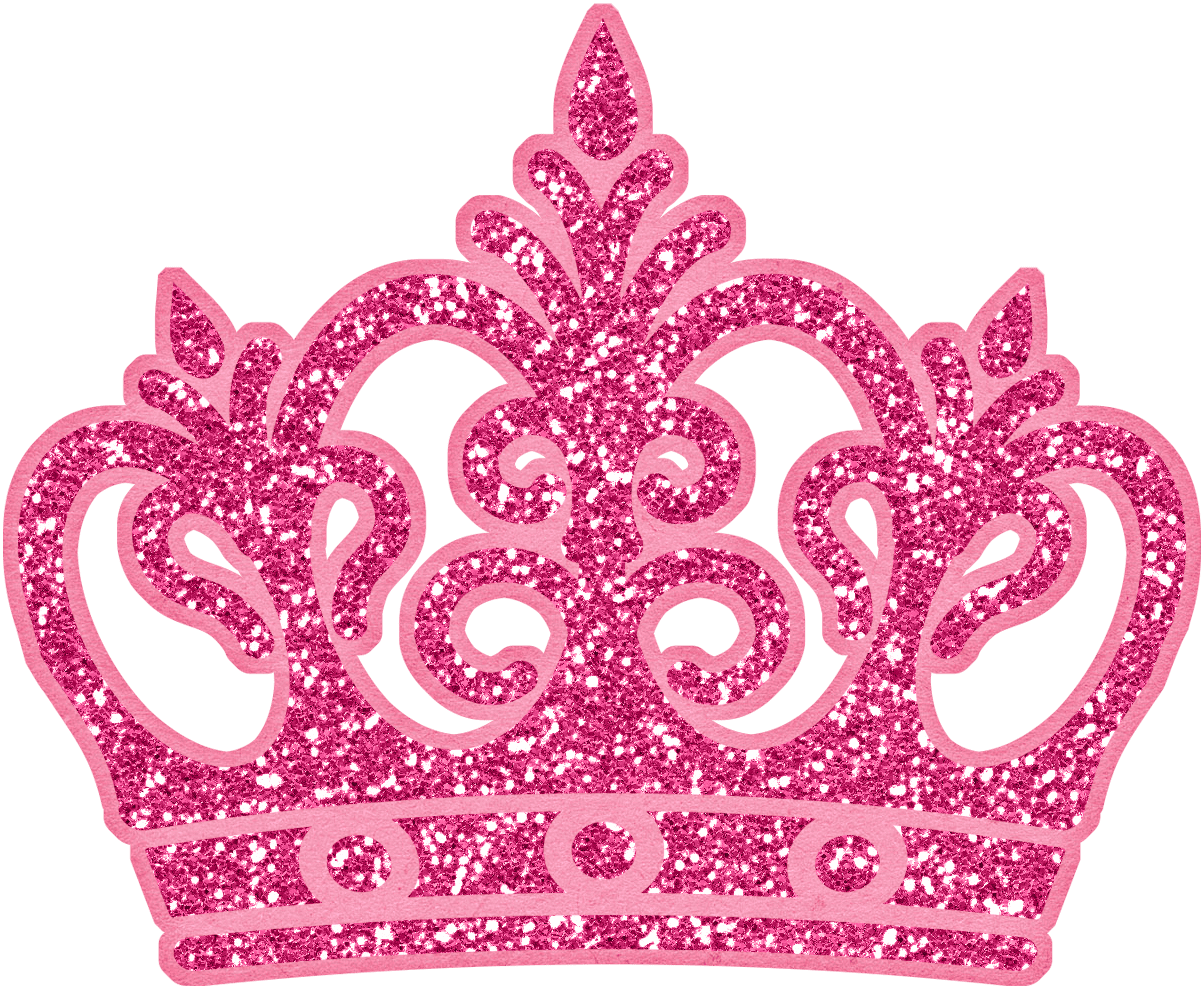 Princess crown pin page clipart vector 3