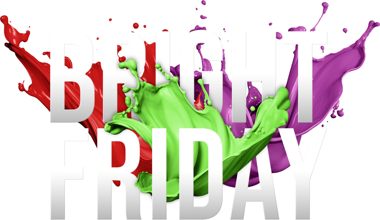 Happy friday bright clipart transparent