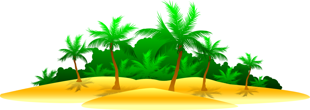 Swipe right island clipart free