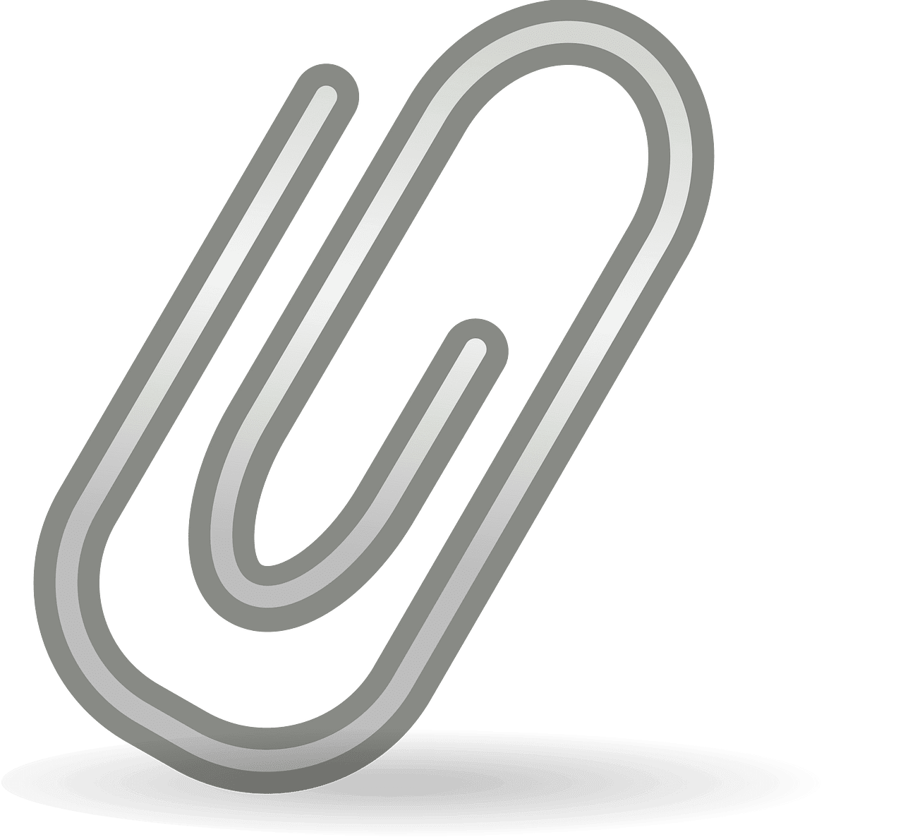 Paper clip vector clipart images 6