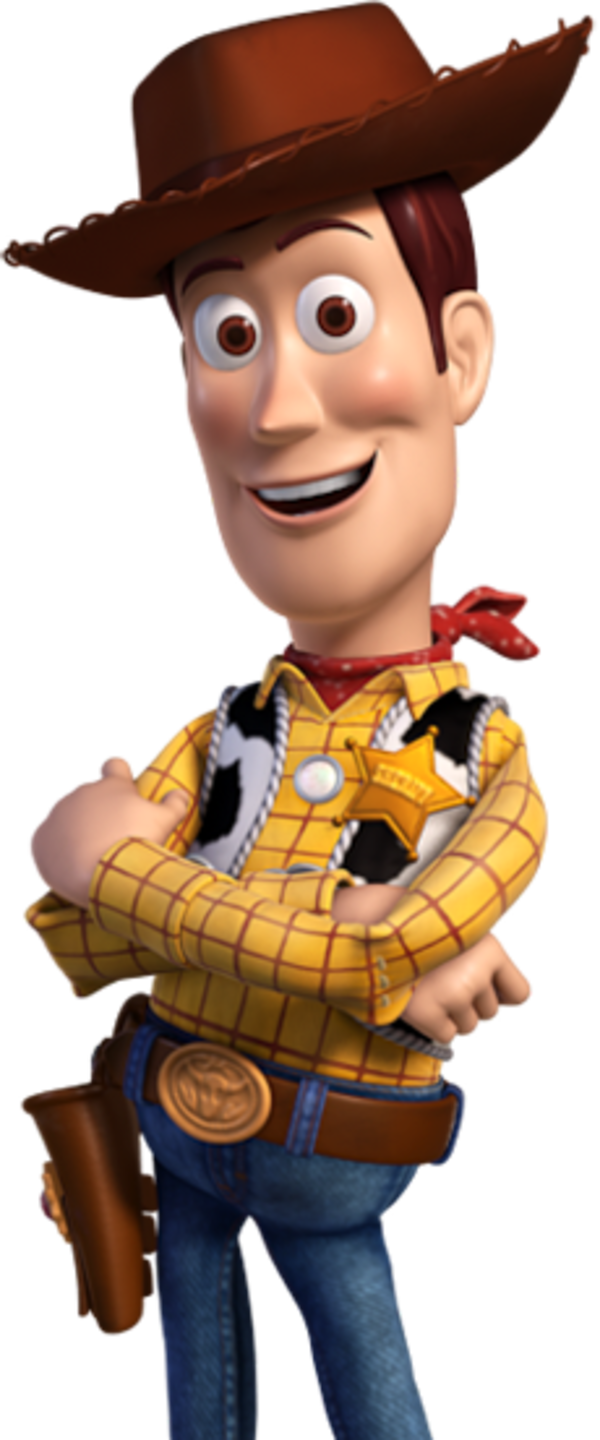 Woody toy story clipart logo