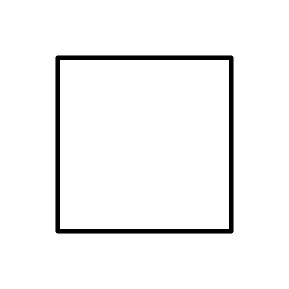 Square clipart vector