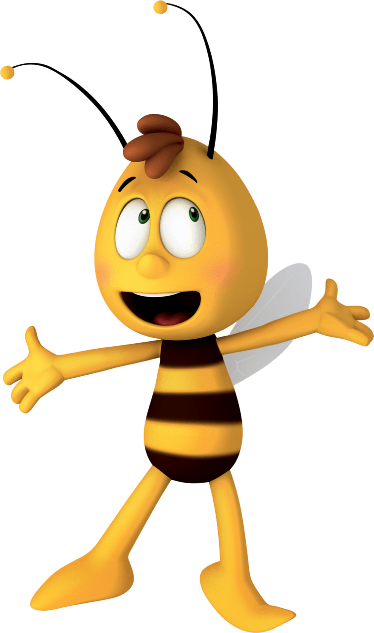 Honey bee pin page clipart background 2