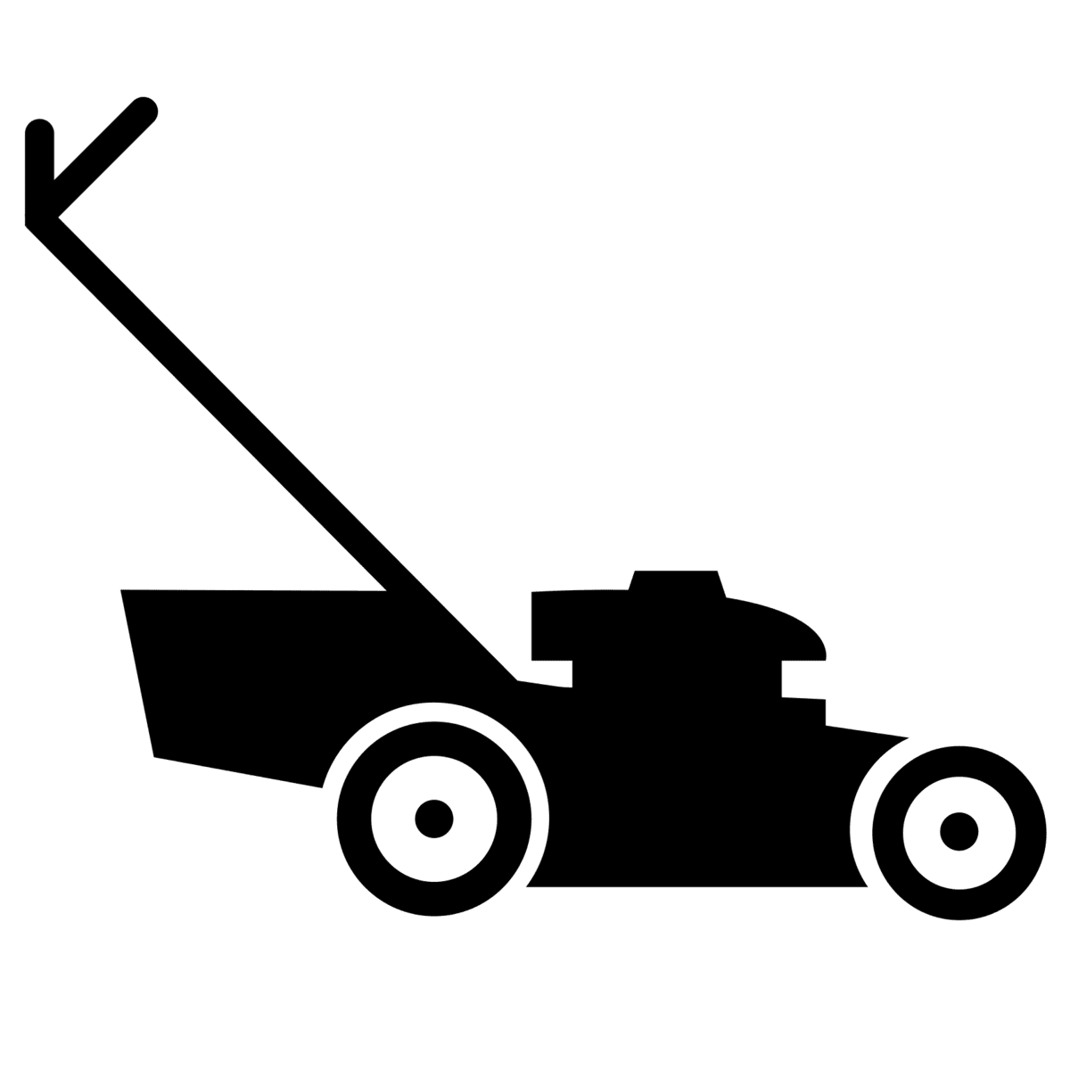 Lawn mower background clipart