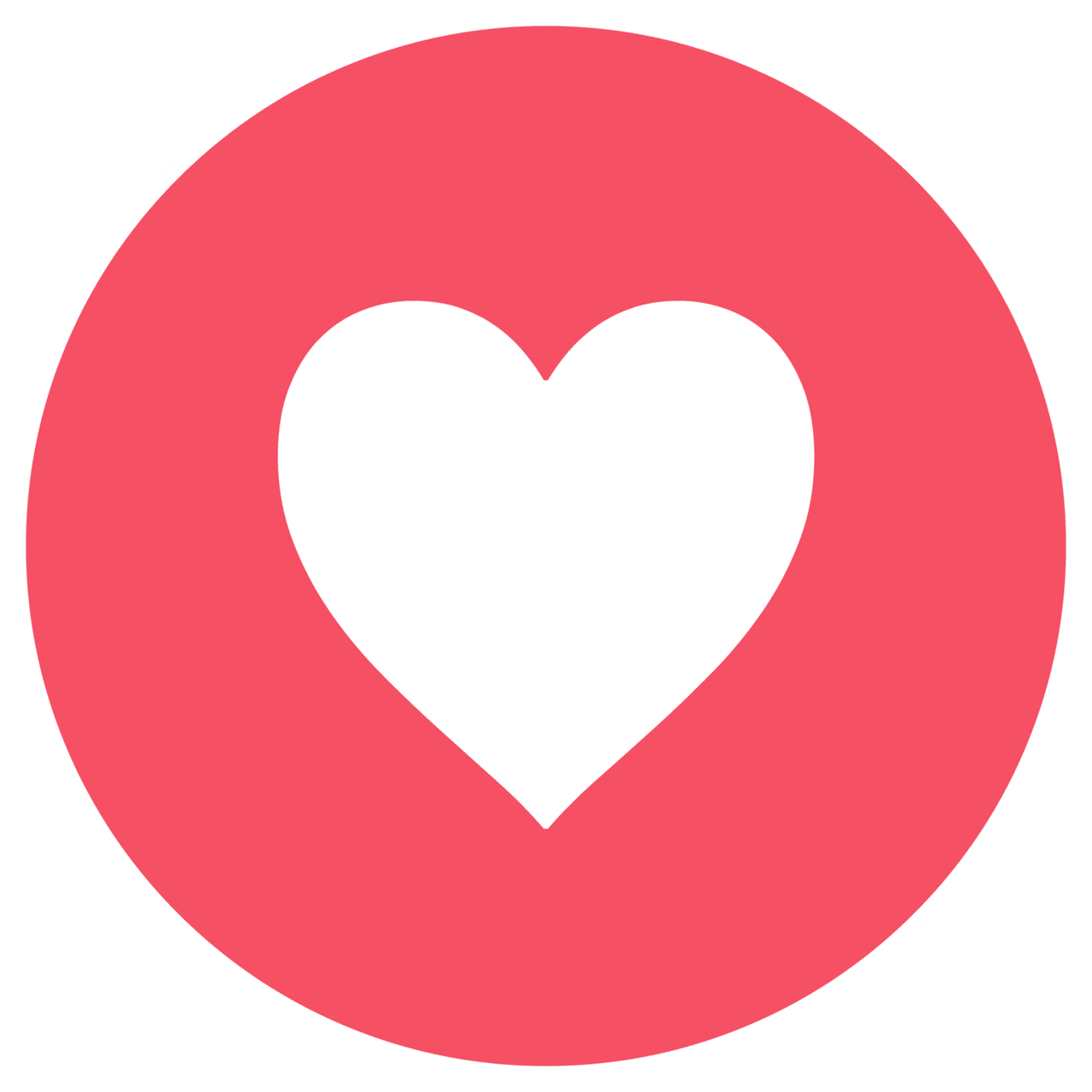 Red heart clipart free 3