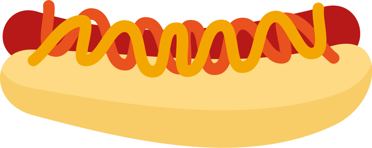 Hotdog vector clipart images 2