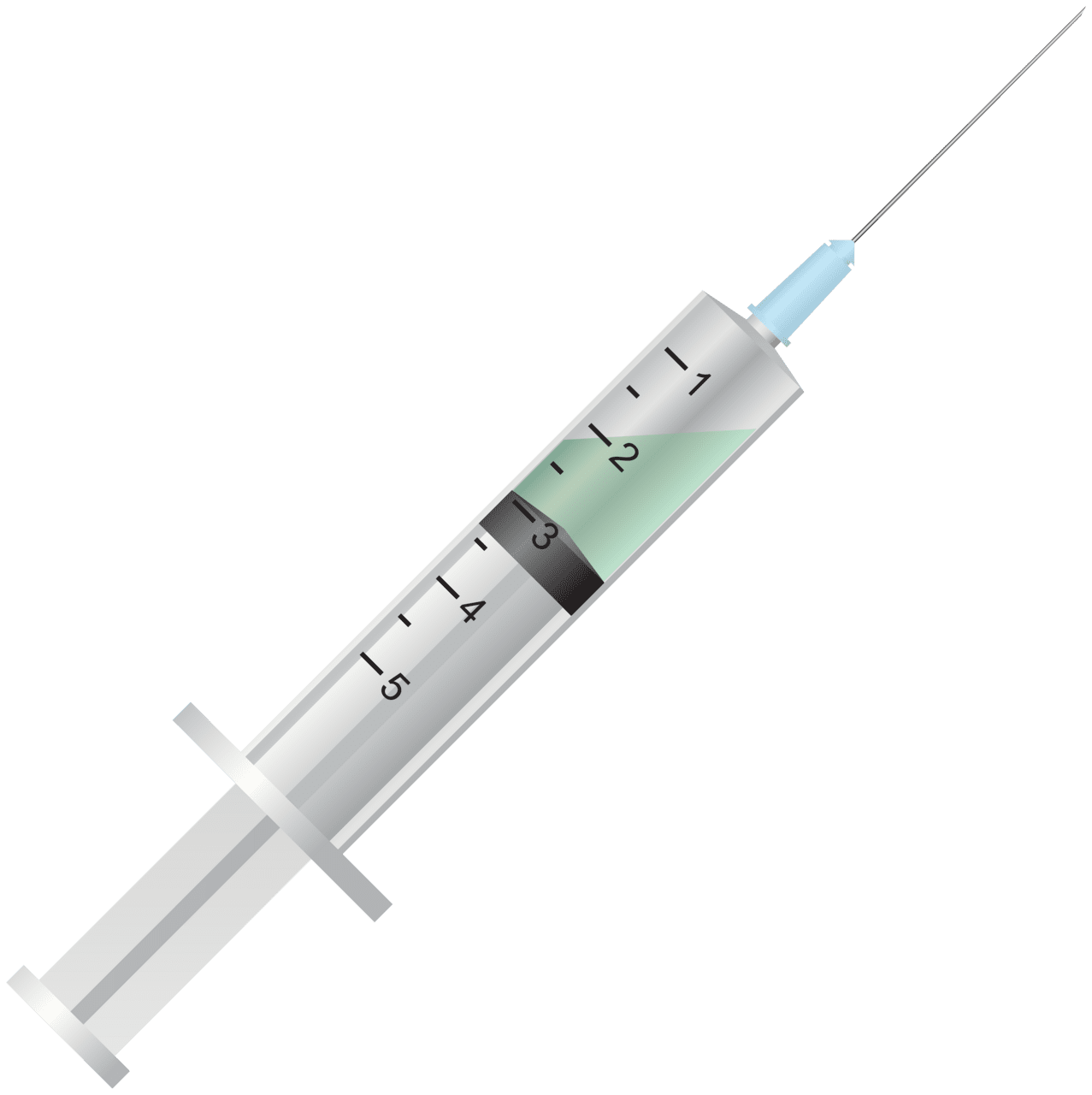 Syringe with medicine clipart best free