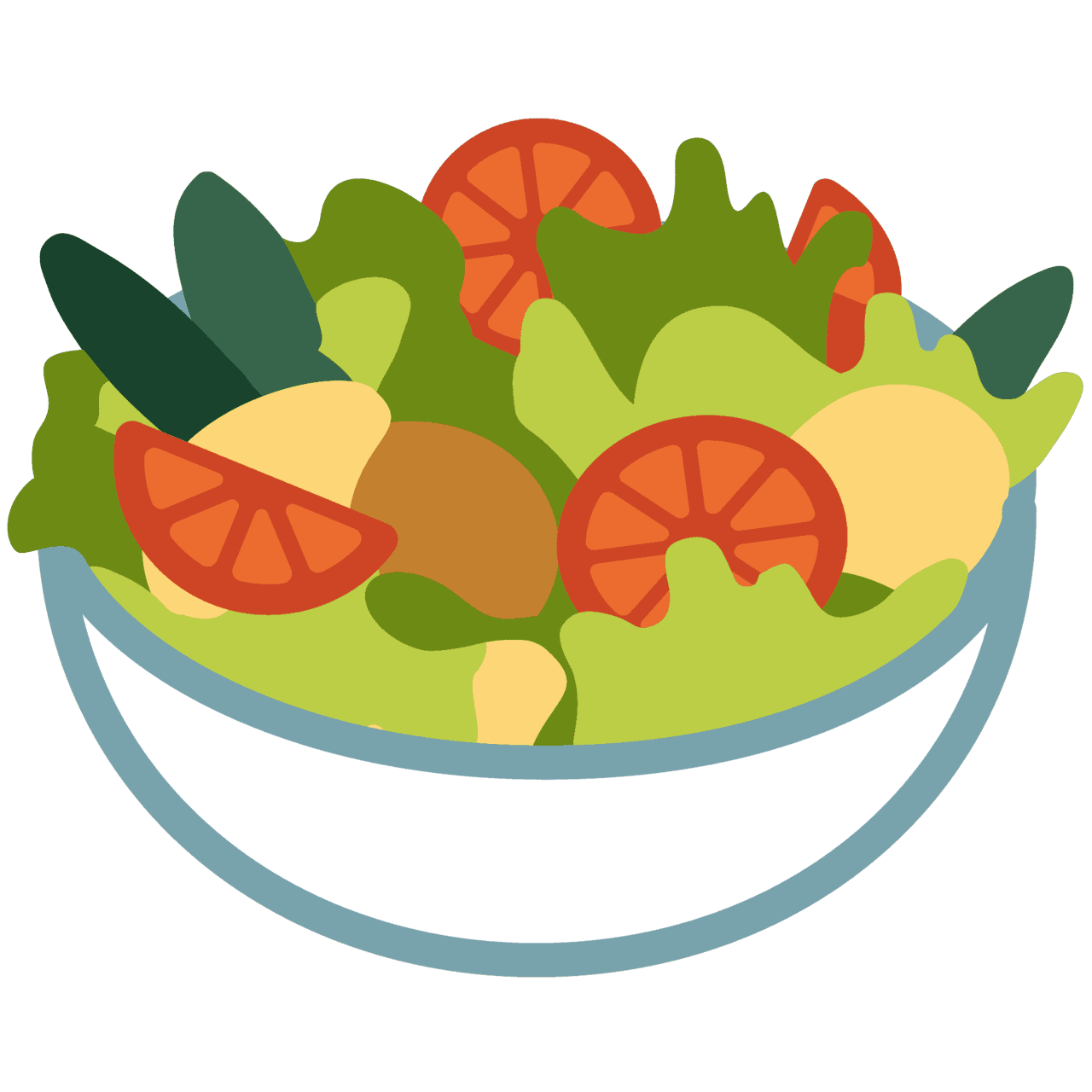 Eat salad clipart picture