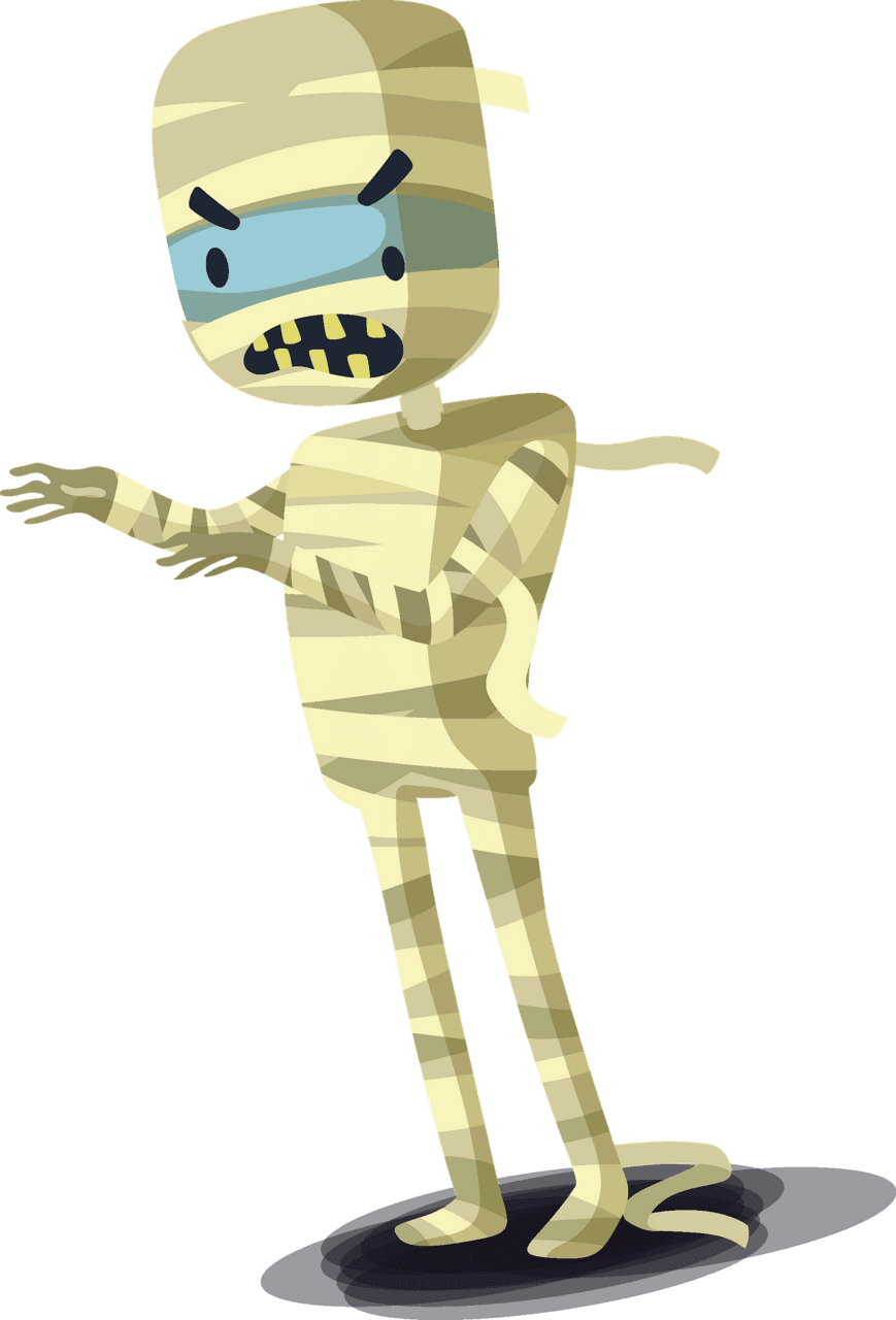 Mummy vector clipart images 7