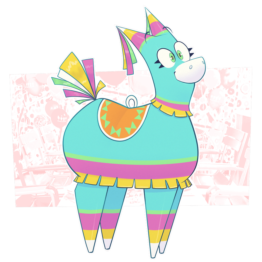 Llama random pinata character by secretgoombaman deviantart clipart free