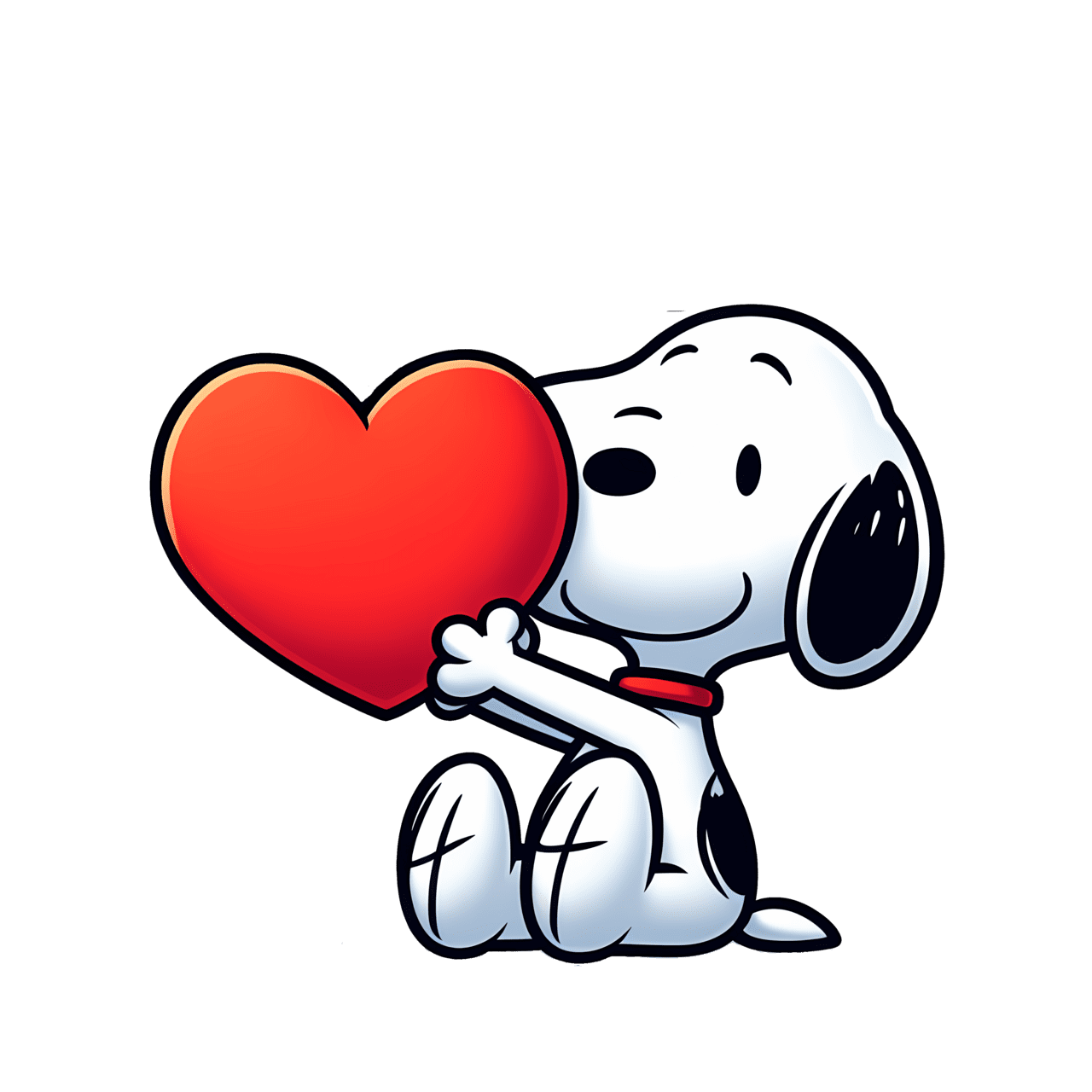 Snoopy love me valentine day design dtf dallas clipart background