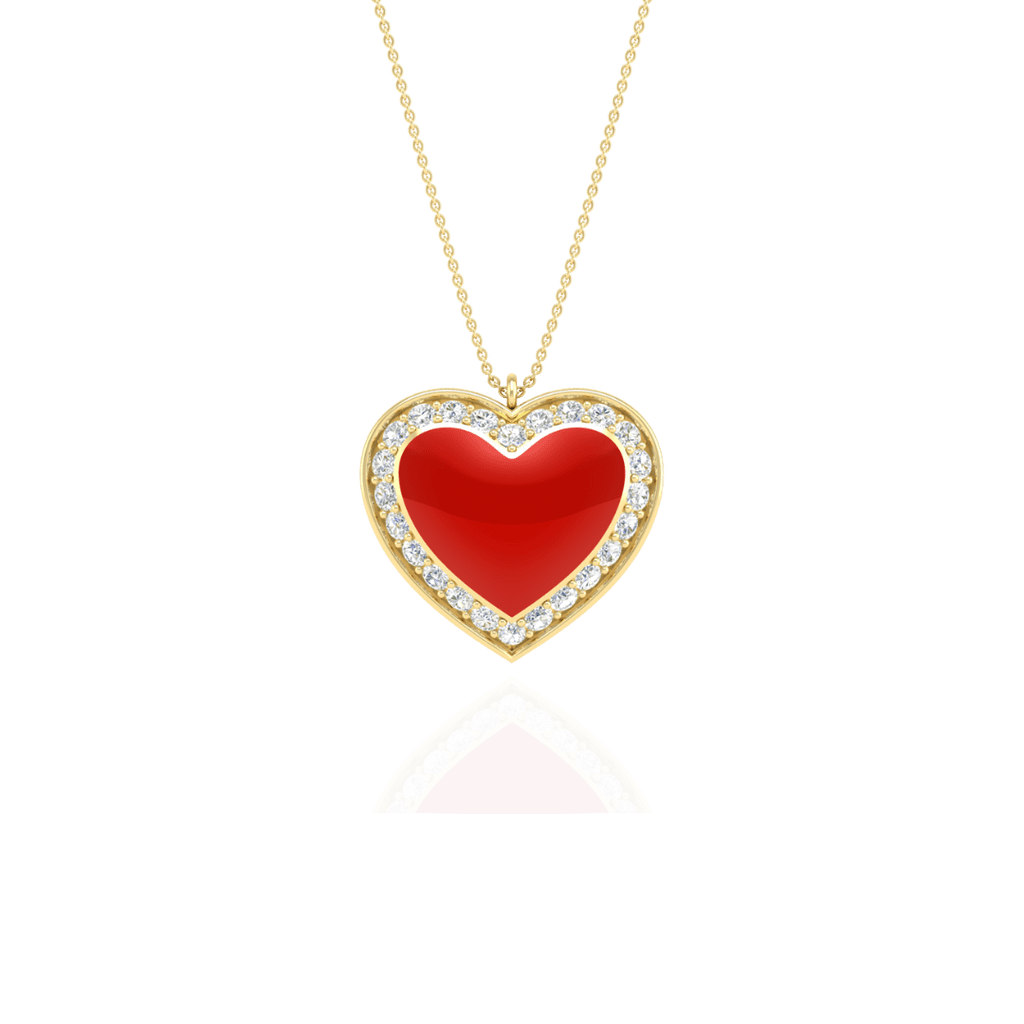 Jewelry the jane necklace in scarlet red ashita clipart photo