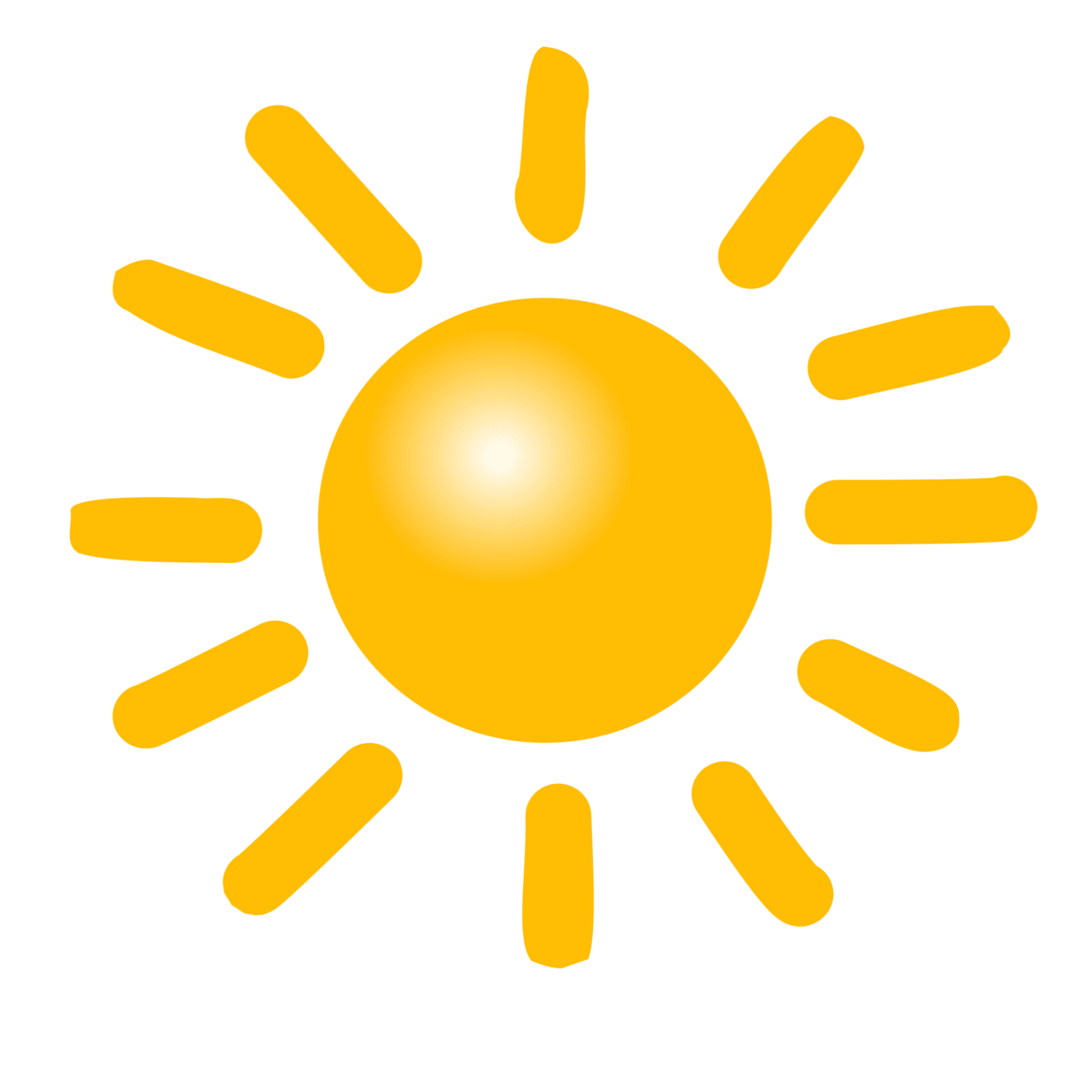 Sunlight pin page clipart picture