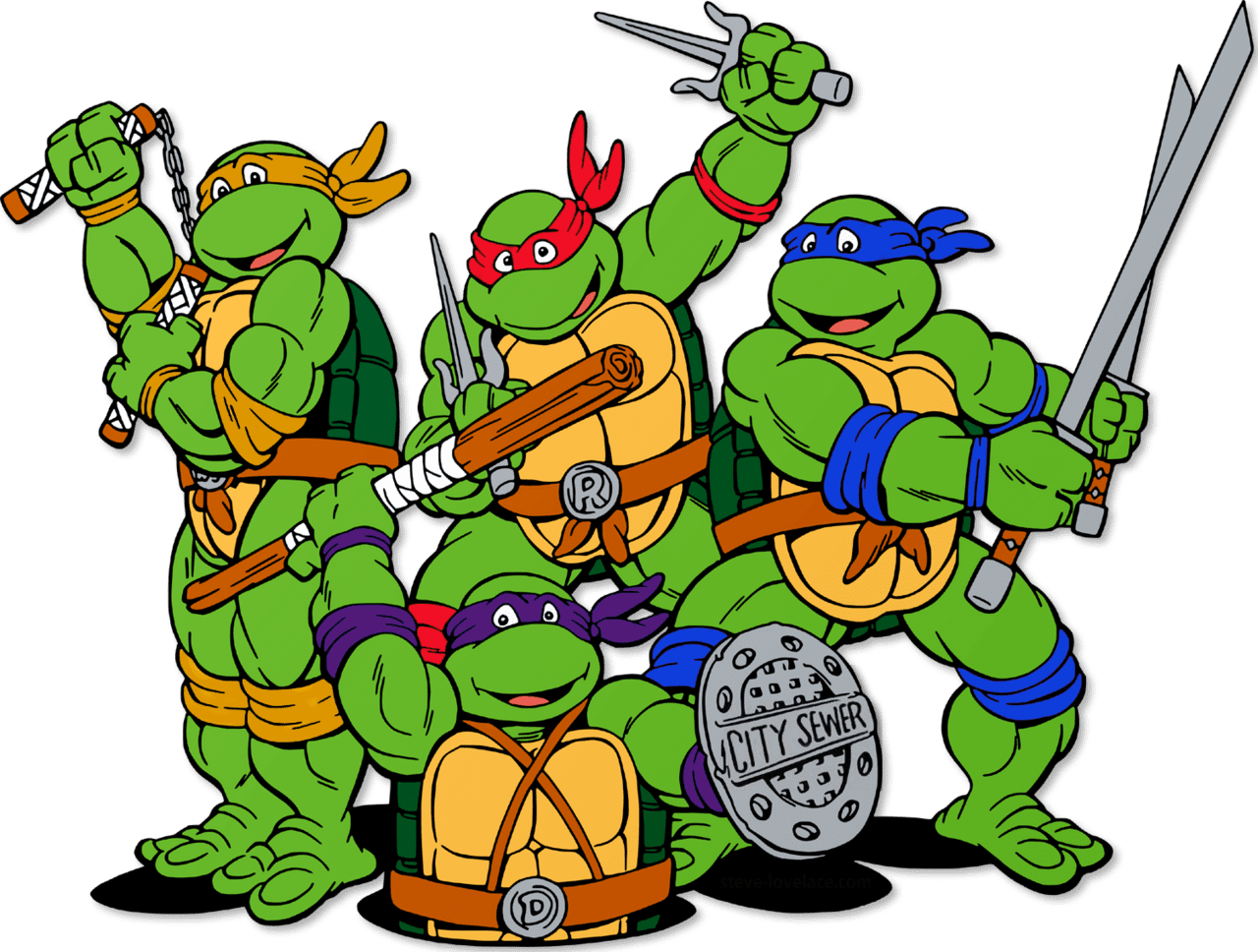 Teenage mutant ninja turtles clipart photo