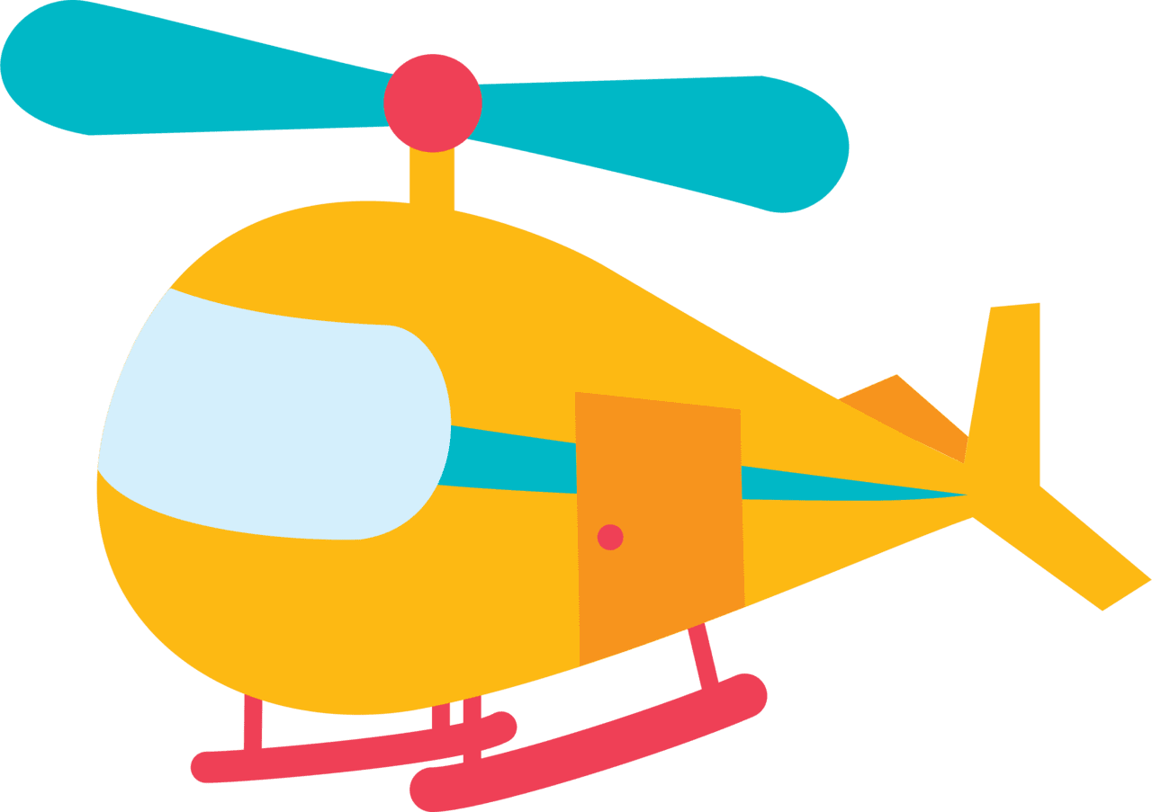 Helicopter vector clipart images 6