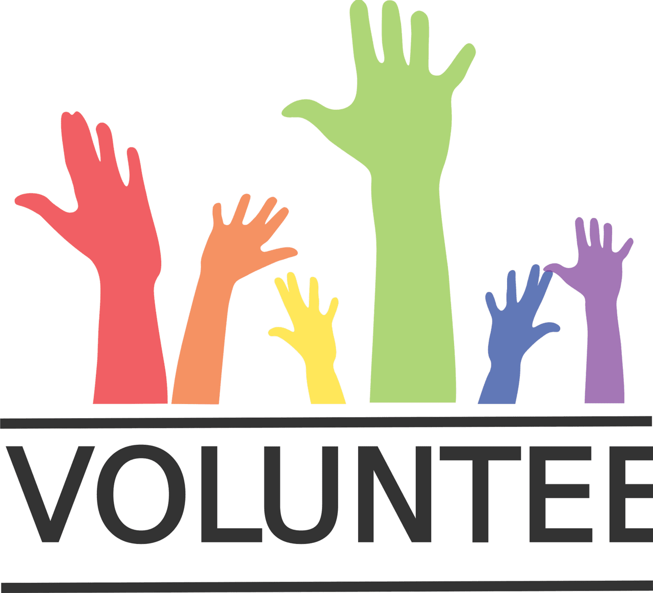 Volunteer vector clipart images