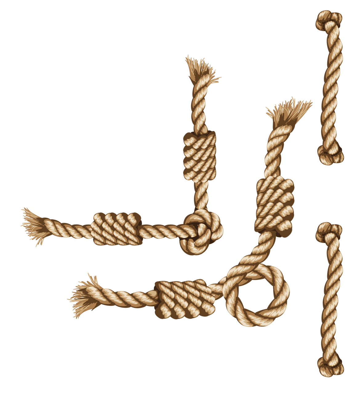 Rope pin page clipart logo 3