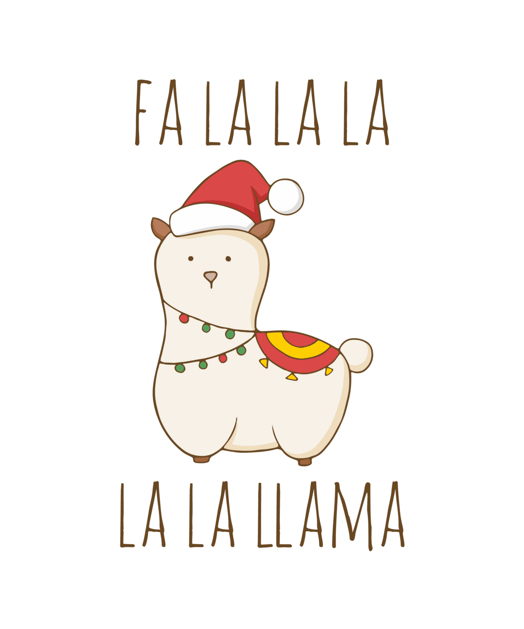 Fa la llama by myndfart clipart background