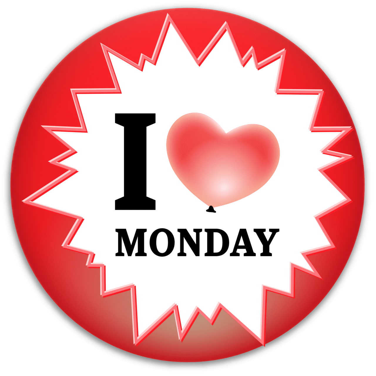 Monday vector clipart images 3
